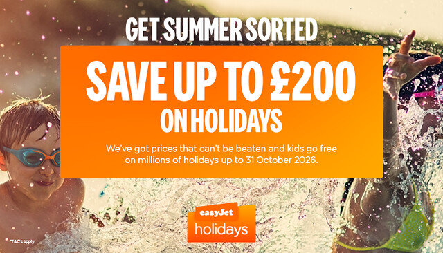 Save upto £200 On Summer 26