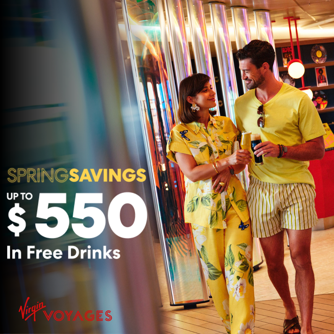 Spring Savings: Upto $550 in Free Drinks